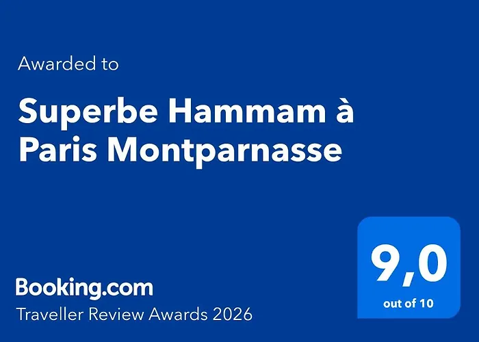 Ferienwohnung Superbe Hammam A Paris Montparnasse